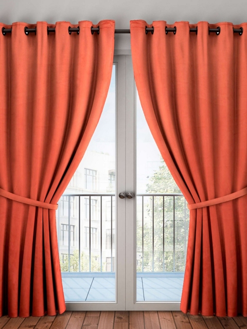 

BIANCA Rust Solid Door Curtain