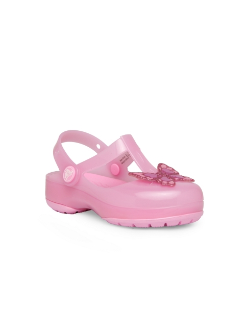 

Crocs Girls Pink Embellished Clogs