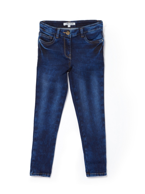 

Allen Solly Junior Girls Blue Slim Fit Mid-Rise Clean Look Jeans