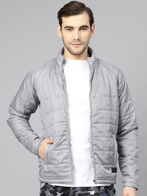 

HRX by Hrithik Roshan Men Grey Light Athleisure Jackets