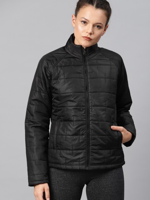 

HRX by Hrithik Roshan Women Black Light Athleisure Jackets