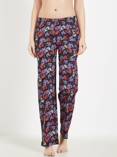 

Blush by PrettySecrets Mutlicoloured Printed Cotton Pyjama BAW0817NW62, Multi