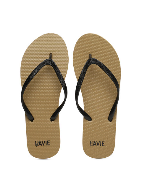 

Lavie Women Black Solid Thong Flip-Flops