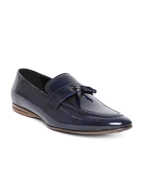 

San Frissco Men Navy Semiformal Slip-Ons, Navy blue