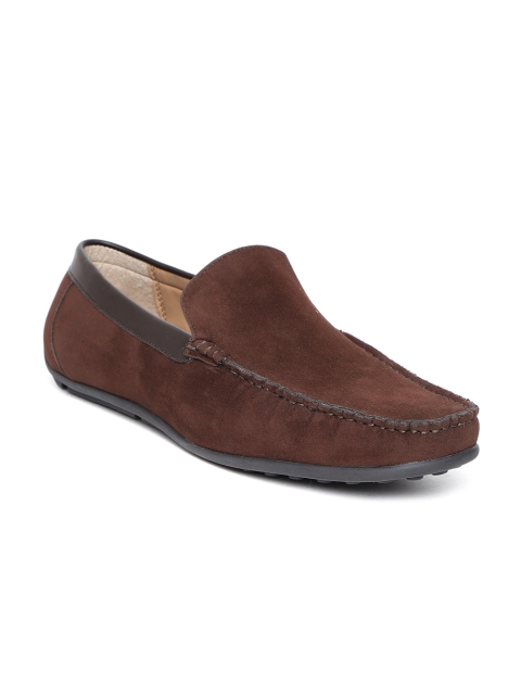 

San Frissco Men Brown Driving Shoes