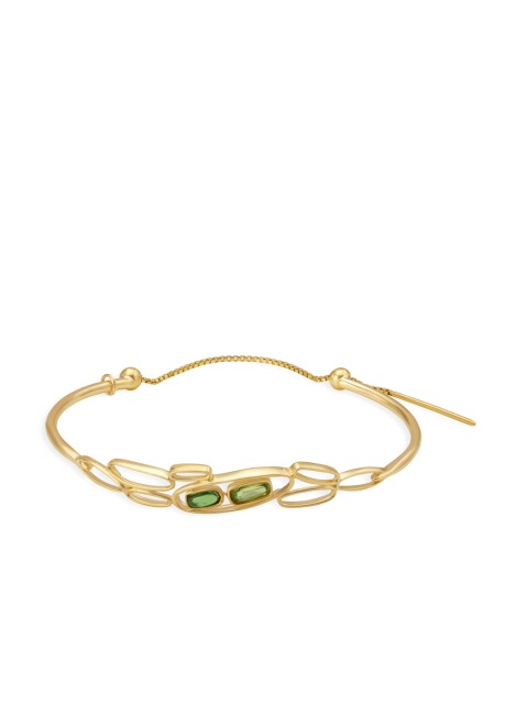 

Mia by Tanishq 14-Karat Yellow Gold Bangle with Lapis Lazuli