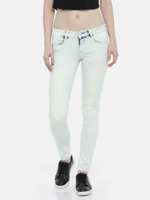 

Deal Jeans Women Blue Skinny Fit Mid-Rise Clean Look Stretchable Jeans