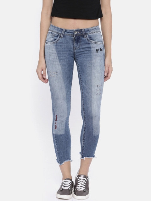 

Deal Jeans Women Blue Skinny Fit Mid-Rise Clean Look Stretchable Jeans