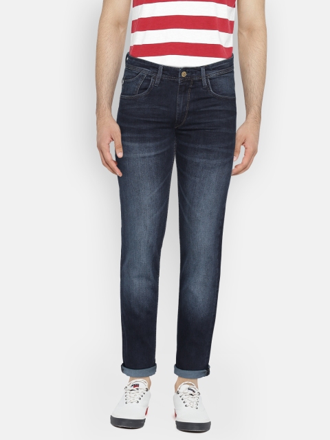 

Solly Jeans Co. Men Blue Skinny Fit Low-Rise Clean Look Stretchable Jeans