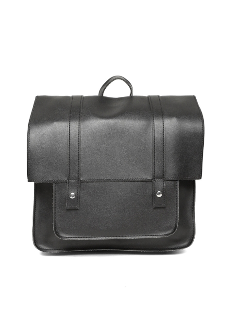 

FOREVER 21 Women Black Solid Backpack
