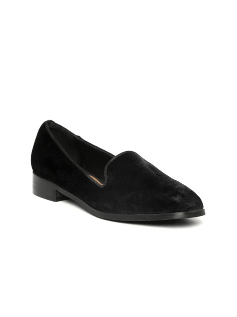 

FOREVER 21 Women Black Solid Ballerinas