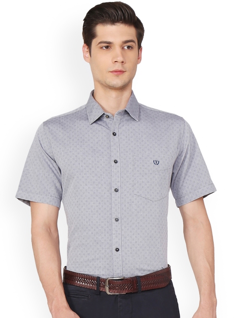 

Van Heusen Sport Men Grey Slim Fit Printed Casual Shirt
