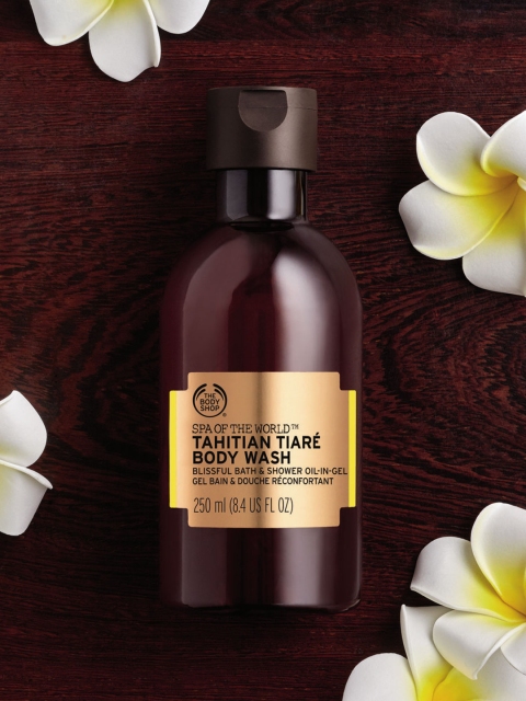 

THE BODY SHOP Spa of the World Tahitian Tiar Bath & Shower Oil-In-Gel, Transparent