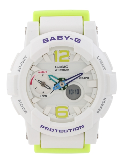

CASIO Baby-G Women White Dial G-Lide Watch BGA-180-7B2DR - BX027