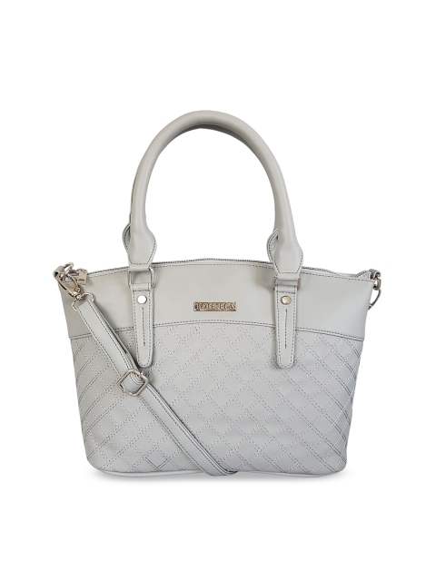 

Toteteca Grey Textured Shoulder Bag