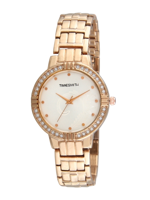 

TIMESMITH Women Gold-Toned Analogue Watch