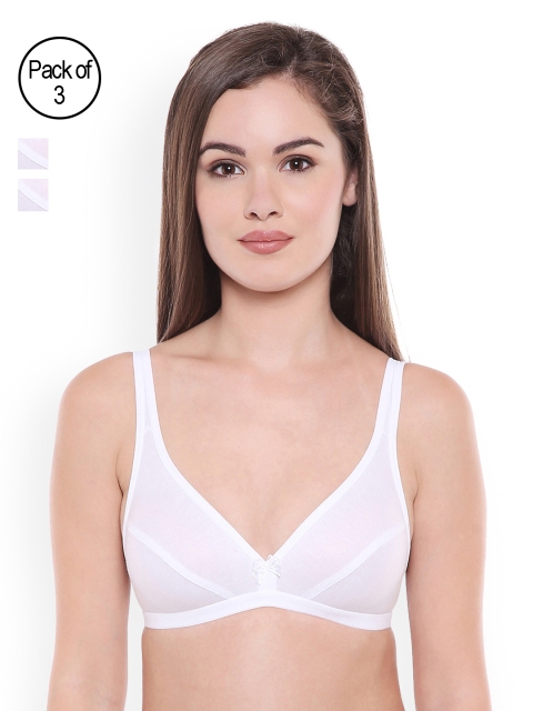 

Bodycare Pack of 3 Full Coverage Bras E1512WWW, White