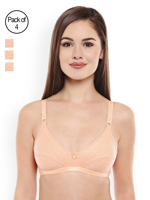 

Bodycare Pack of 3 Full Coverage Bras E1507D.PCH, Peach