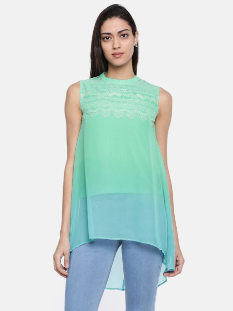 

Bronz Green Printed Tunic
