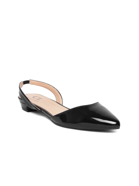 

Carlton London Women Black Solid Flats