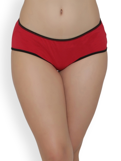 

Clovia Women Red Solid Hipster Brief PN2486P04XL
