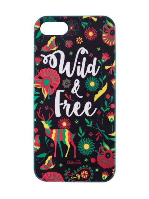 

Chumbak Black Wild & Free Printed iPhone 7 and SE Case