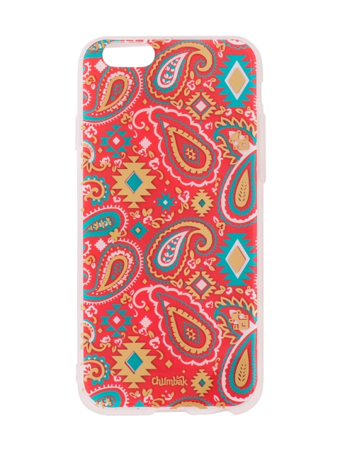 

Chumbak Red Paisley Printed iPhone 6 Case