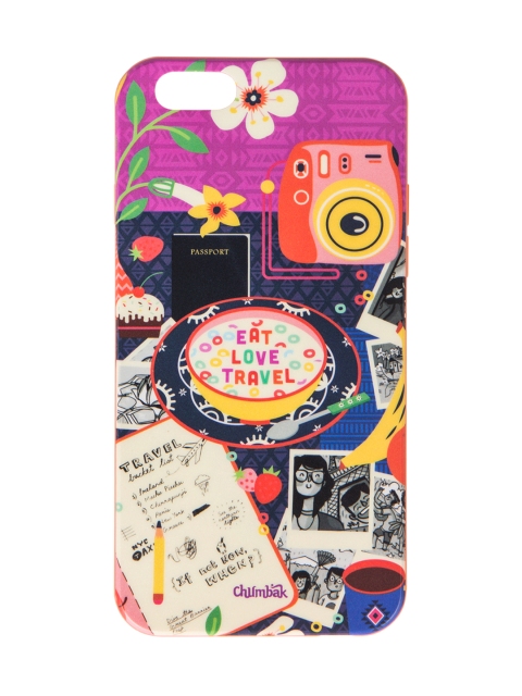 

Chumbak Multicoloured Printed iPhone 6/6s Case, Multi