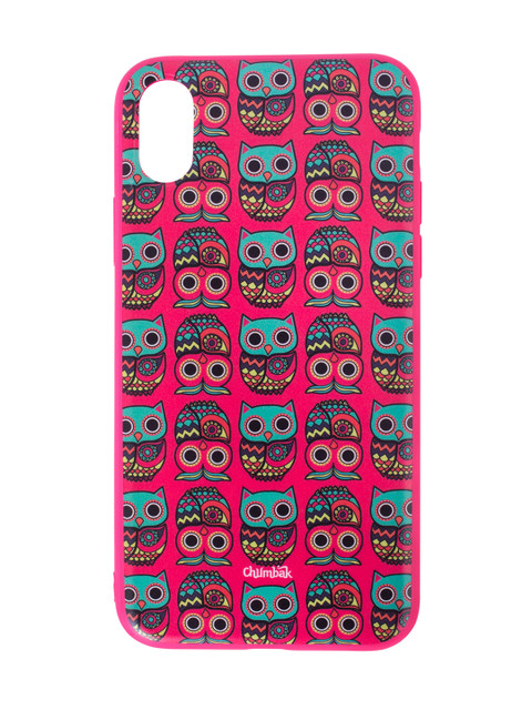 

Chumbak Pink Printed iPhone X Case