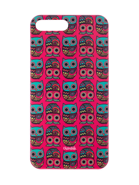 

Chumbak Pink Printed iPhone 8 Plus Case