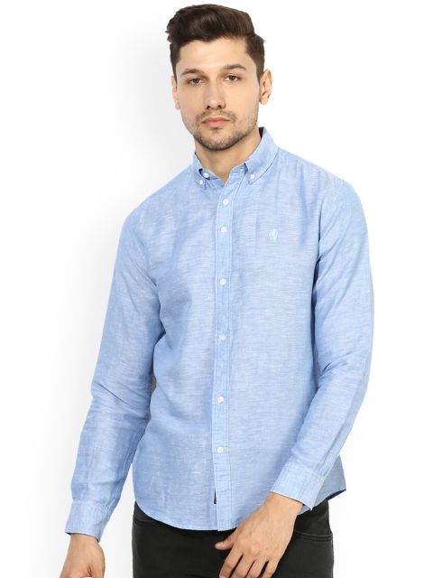 

Red Tape Men Blue Comfort Regular Fit Solid Casual Shirt