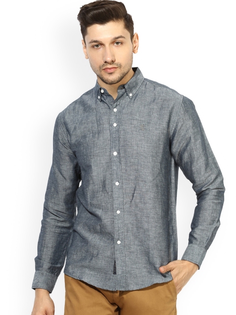 

Red Tape Men Grey Comfort Regular Fit Solid Casual Shirt