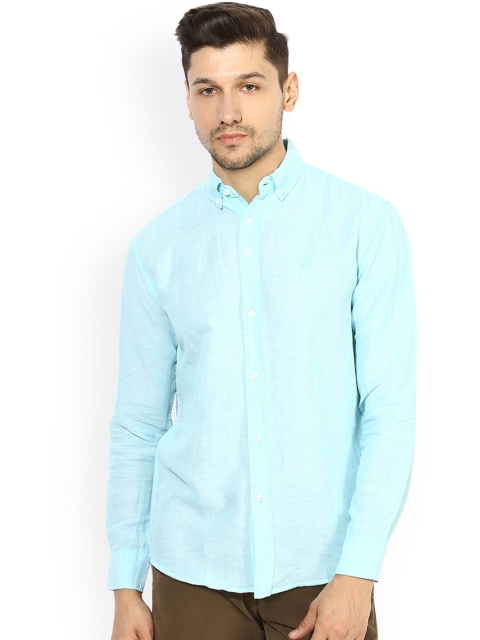 

Red Tape Men Blue Comfort Regular Fit Solid Casual Shirt