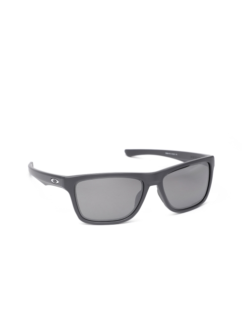 

OAKLEY Men Rectangle Sunglasses 0OO933493341158, Black