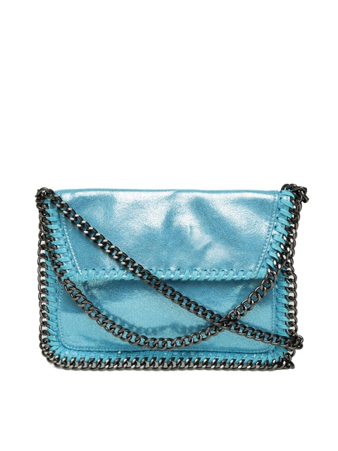 

Carlton London Blue Shimmer Sling Bag