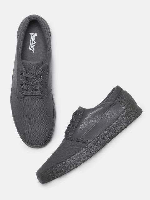 

Roadster Men Charcoal Grey Sneakers