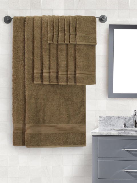 

Swiss Republic Pack of 14 Brown Towel Set