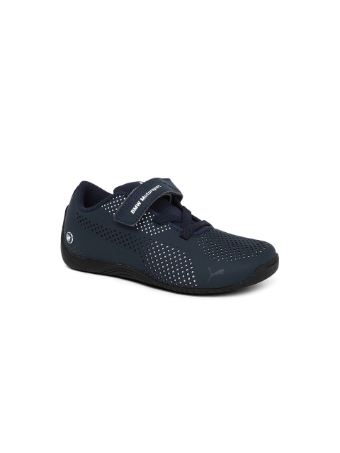 

PUMA Motorsport Boys Navy Blue BMW MS Drift Cat 5 Ultra V PS Sneakers