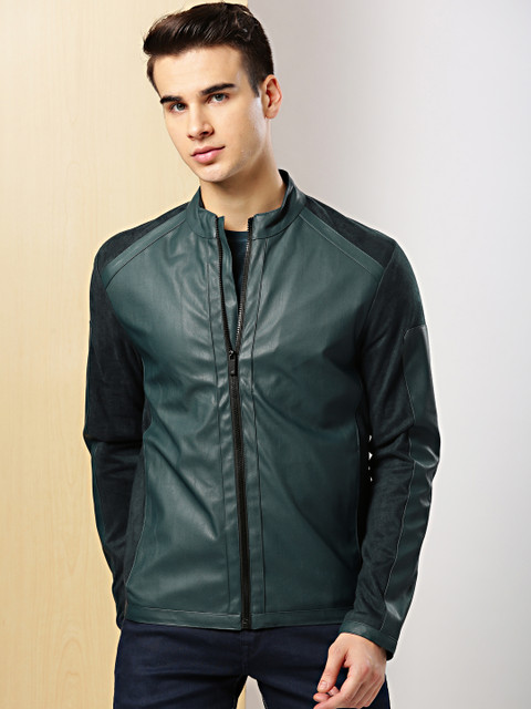 

INVICTUS Men Teal Blue Solid Tailored Jacket