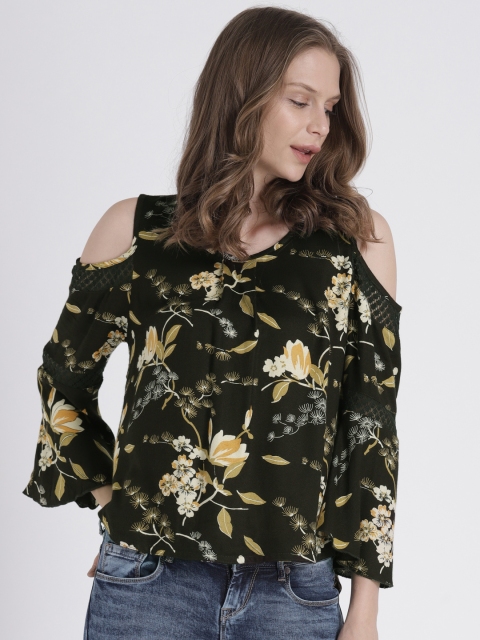 

Splash Women Black Printed Top