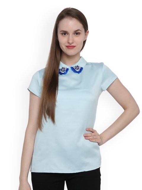 

Splash Women Blue Solid Top