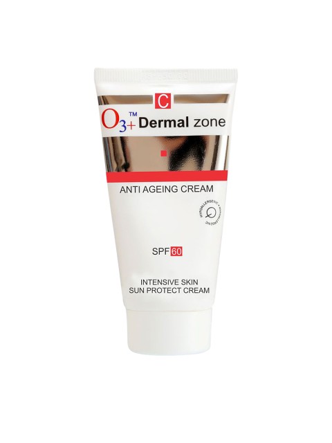 

O3 Unisex Dermal Zone SPF 60 Anti Ageing Cream, White