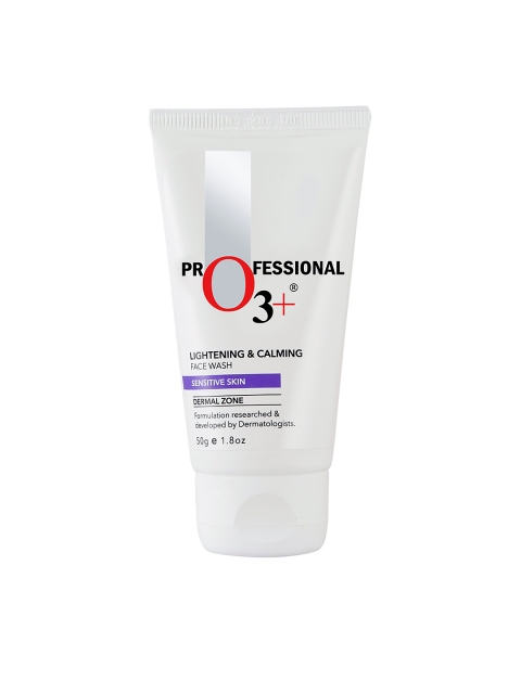 

O3+ Unisex Lightening & Calming Face Wash 50 g, White