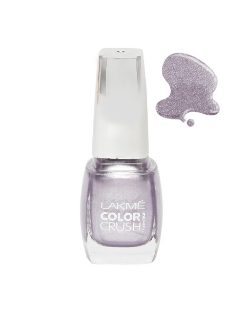 

Lakme True Wear Color Crush Nail Polish - 04 9ml, Purple