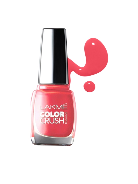 

Lakme Truewear Color Crush 23 Nail Polish, Red