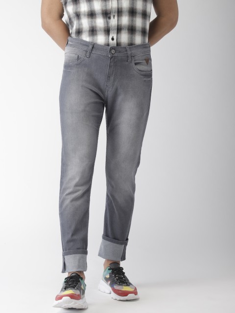 

Harvard Men Grey Skinny Fit Mid-Rise Clean Look Stretchable Jeans
