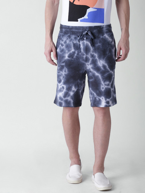 

FOREVER 21 Men Charcoal Grey Dyed Regular Fit Regular Shorts