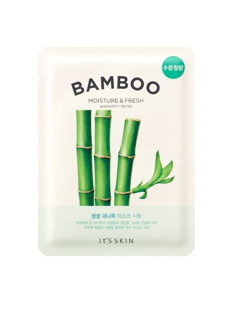 

Its Skin Unisex Bamboo Moisture & Fresh Mask Sheet, Green