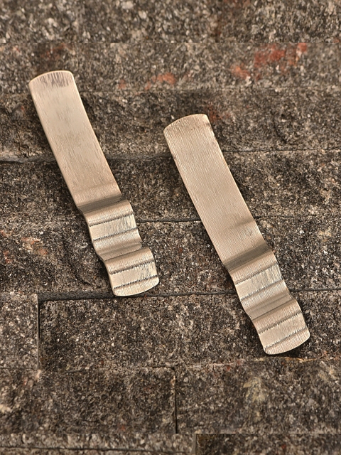 

Pipa Bella Silver-Toned Geometric Drop Earrings