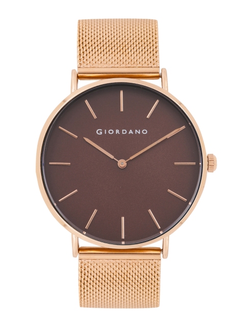 

GIORDANO Women Brown Analogue Watch C1019-55